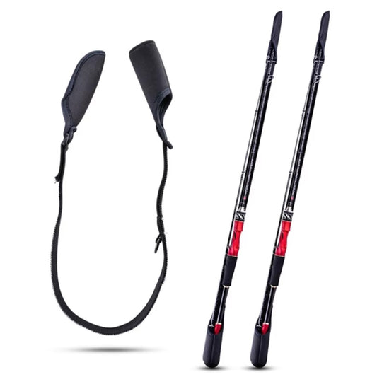 Portable Fishing Rod Tip & Butts Protector Cover 60-130cm Adjustable Tackles Store Fishing Rod Sleeve