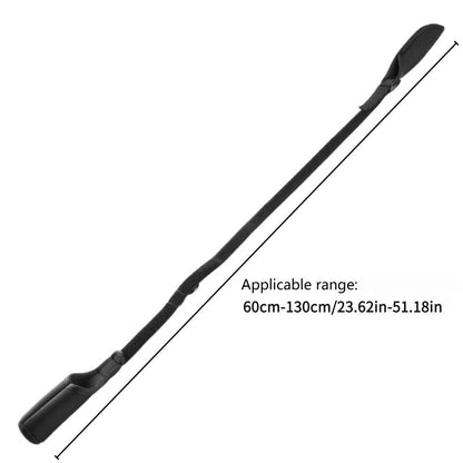 Portable Fishing Rod Tip & Butts Protector Cover 60-130cm Adjustable Tackles Store Fishing Rod Sleeve