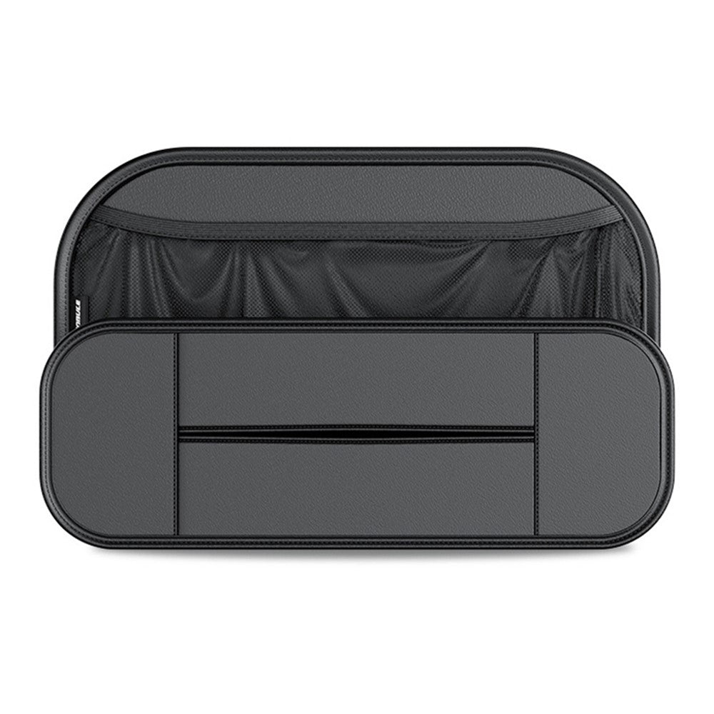 Backseat Car Organizer PU Leather Car Seat Back Storage Holder for Smartphone, Bottle, Cup Universal Car Accessories