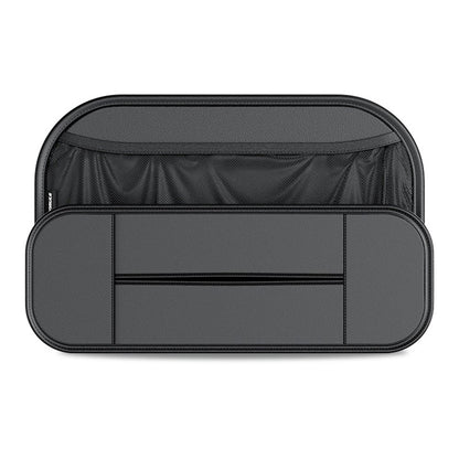 Backseat Car Organizer PU Leather Car Seat Back Storage Holder for Smartphone, Bottle, Cup Universal Car Accessories