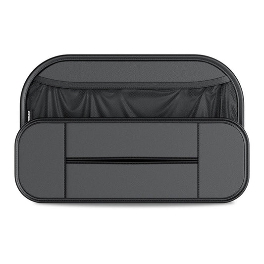 Backseat Car Organizer PU Leather Car Seat Back Storage Holder for Smartphone, Bottle, Cup Universal Car Accessories