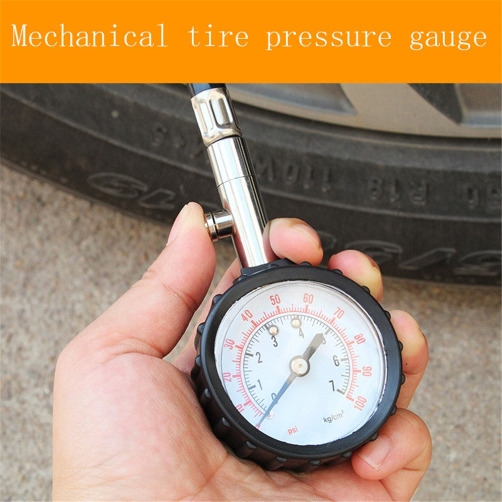 pct-6231 Car Tire Pressure Gauge Vehicles Tyre Pressure Measuring Device Mechanical Tire Pressure Gauge