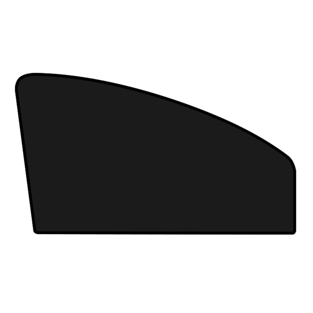 Car Front Side Window Sun Shade UV Protection Polyester Magnetic Car Sunshade Curtain (Driver Side, 62x48x33cm)