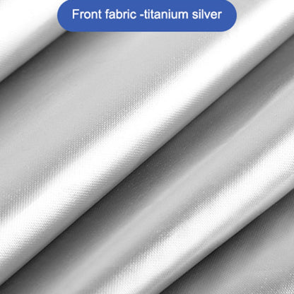 Magnetic Car Sunshade Titanium Silver Cloth Rear Side Window Sun Shade UV Protection Window Curtain, 80x50cm