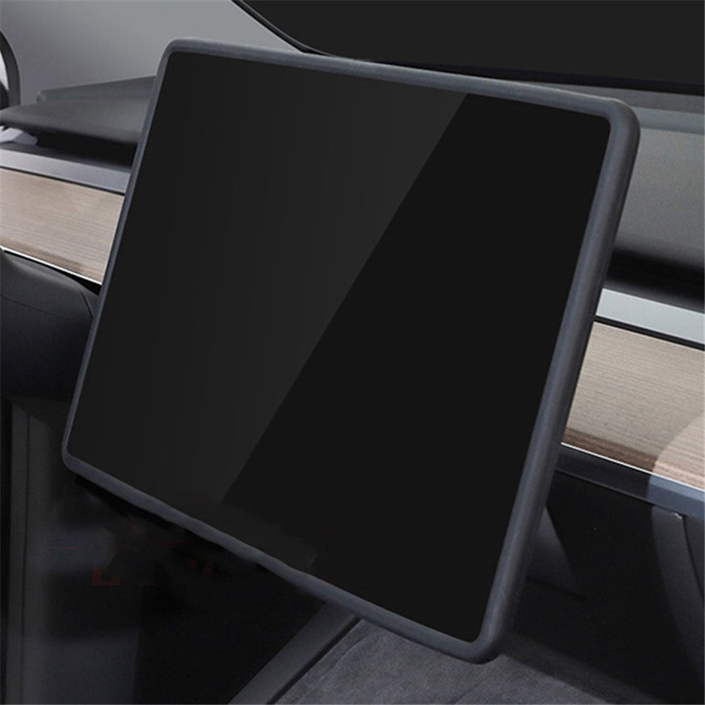 For Tesla Model Y / 3 Screen Silicone Case Car Display Screen Frame Protective Cover