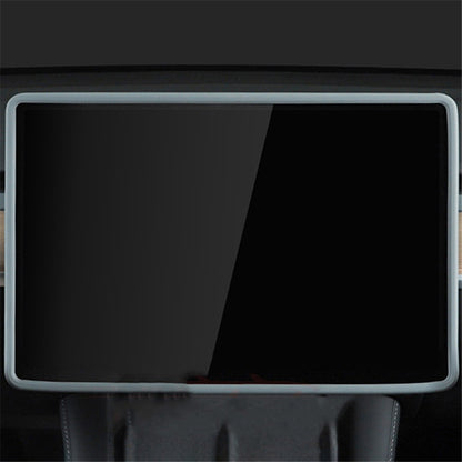 For Tesla Model Y / 3 Screen Silicone Case Car Display Screen Frame Protective Cover