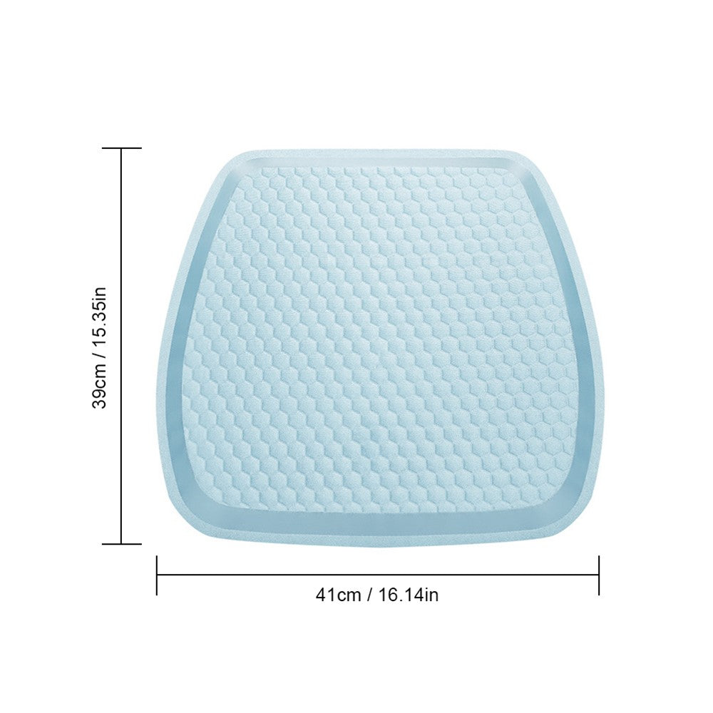 Car Cooling Seat Pad Pressure Relief Breathable Gel Seat Cushion for Home Office Chair