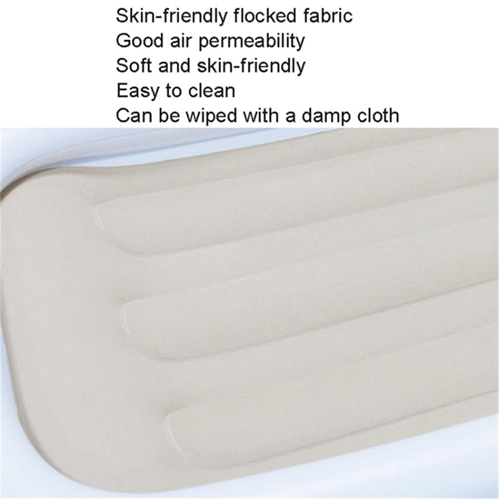 Inflatable Airplane Car Bed for Toddler Baby Travel Plane Sleeping Bed with Pump Safety Belt and Storage Bag