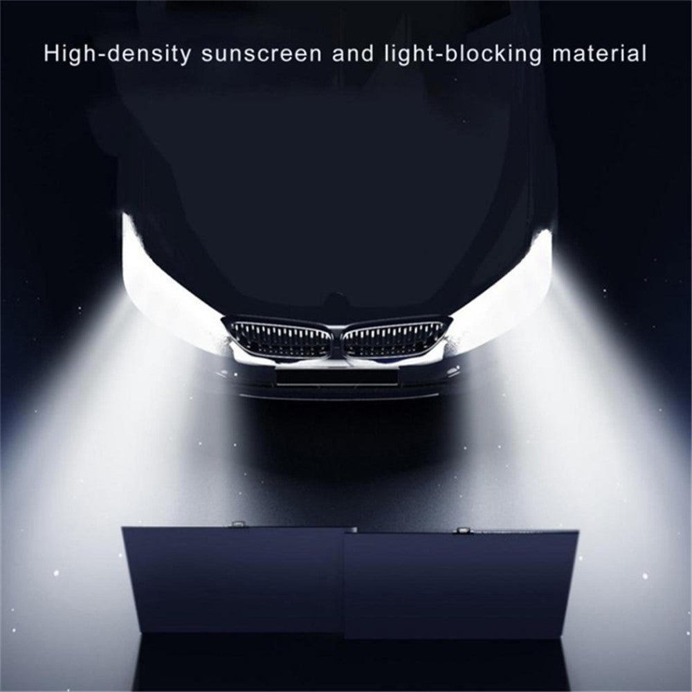 2Pcs Summer Car Windshield Sun Shade Umbrella Sunshade Cover UV Reflective Front Window Sun Visor