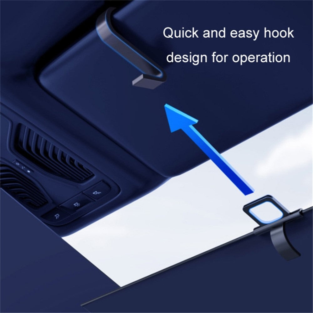 2Pcs Summer Car Windshield Sun Shade Umbrella Sunshade Cover UV Reflective Front Window Sun Visor