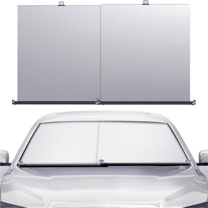 PM-1120 Summer Aluminum Alloy Car Windshield Sun Shade Umbrella Sunshade Cover UV Reflective Front Window Sun Visor