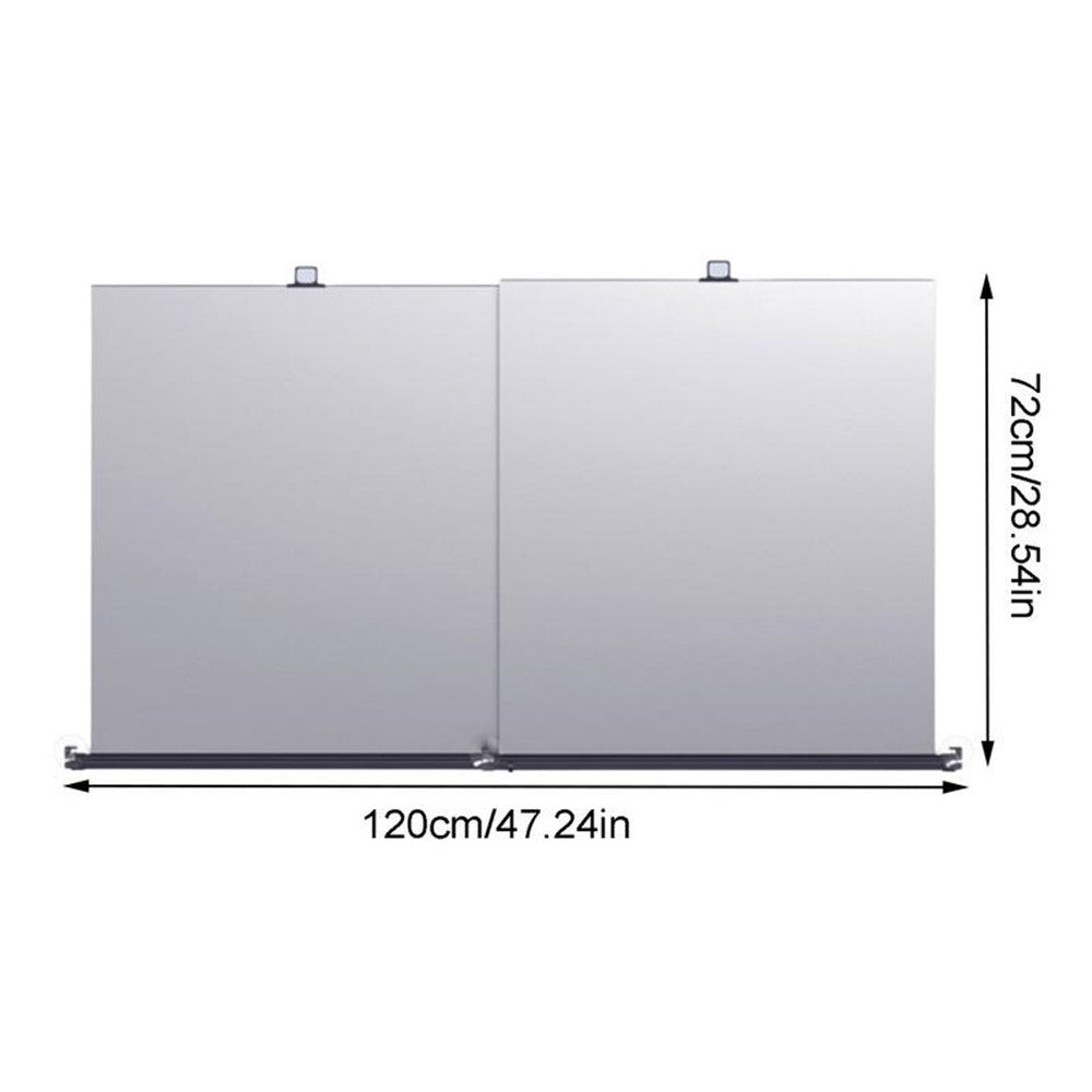 PM-1120 Summer Aluminum Alloy Car Windshield Sun Shade Umbrella Sunshade Cover UV Reflective Front Window Sun Visor