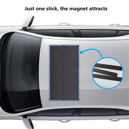 UV Protection Magnetic Car Sunroof Window Sunshade Anti Mosquito Mesh Cover Shading Net, Size S: 95*55cm