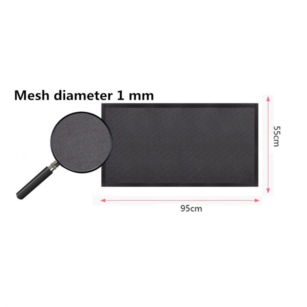 UV Protection Magnetic Car Sunroof Window Sunshade Anti Mosquito Mesh Cover Shading Net, Size S: 95*55cm