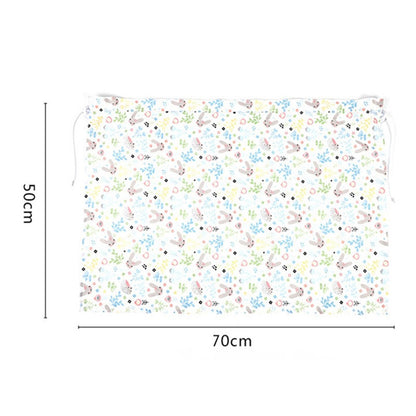 Cute Pattern Printed Car Window Anti-UV Curtain Cotton Cloth Vehicle Side Window Sun Shade Curtain