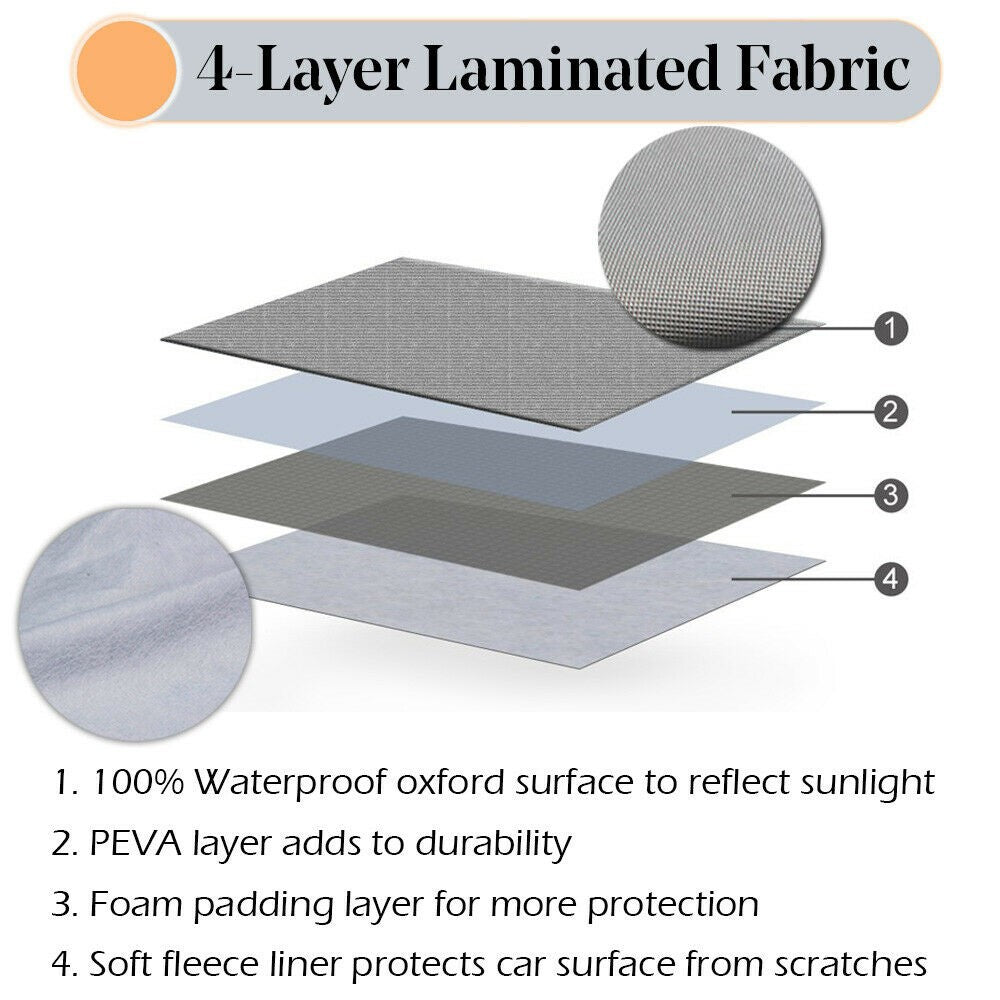 R-3910 Snow Ice Protection Reflective Car Front Windshield Protector Cover Sun Shade