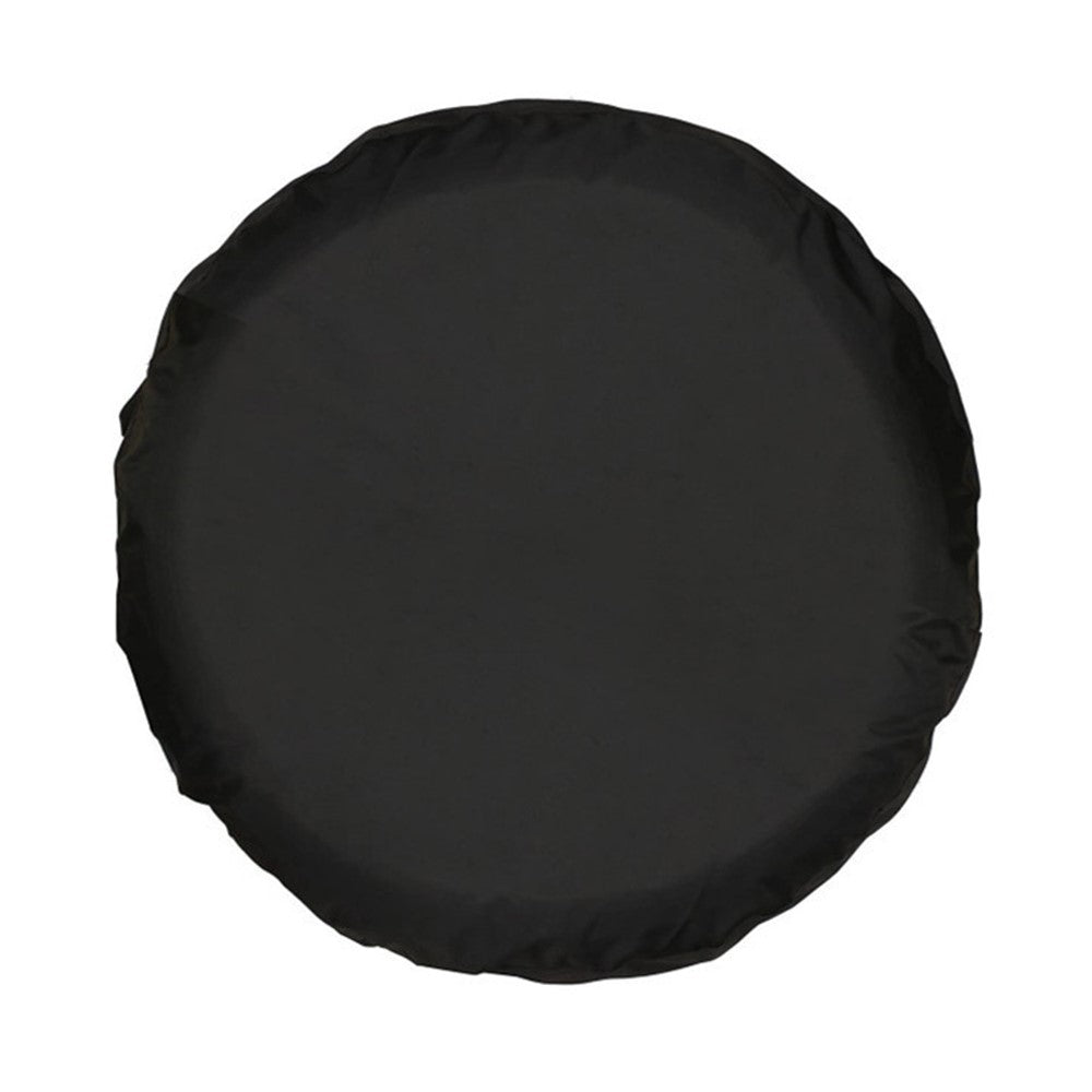 KG0167 16-Inch SUV Truck Wheel Cover Tire Protector Litchi Texture Leather Car Tire Cover for 30-32 Inch Tire