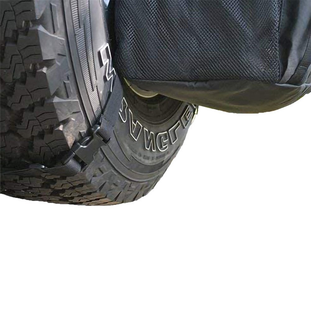 KG0036 Large Capacity Oxford Cloth Car Organizer Bag Off-road Vehicle Tire Hanging Bag Garbage Bag