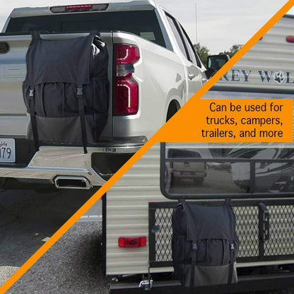 KG0108 Off-Road Spare Tire Storage Bag Large Capacity Trash Bag Organizer for SUV Trunk Car