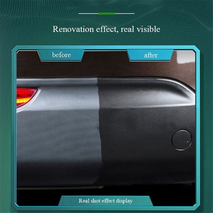 HGKJ AUTO-S24 300ml Car Plastic Restorer Longlasting Trim Waterproof Discoloured Plastic Renovator