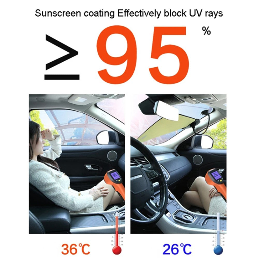 Car Window Sun Shade UV Protection Adjustable Auto Window Shade with Suction Cup