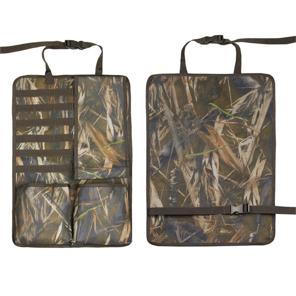 2Pcs / Set 600D Oxford Cloth Camouflage Car Seat Back Hanging Storage Bag