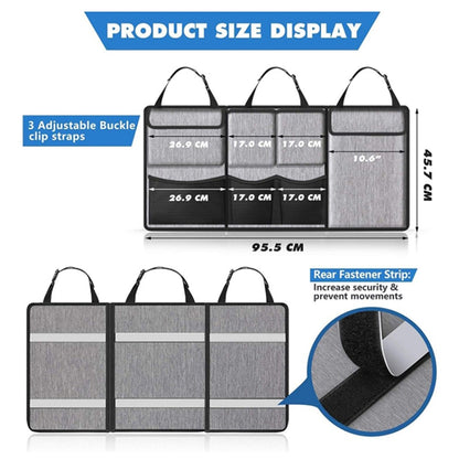 Car Hanging Rear Seat Trunk Storage Bag - Oxford Cloth Hanging Organizer