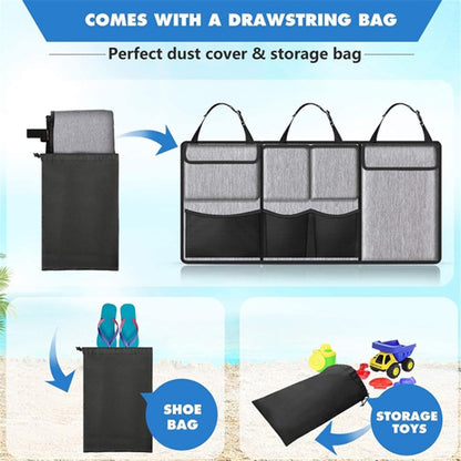 Car Hanging Rear Seat Trunk Storage Bag - Oxford Cloth Hanging Organizer
