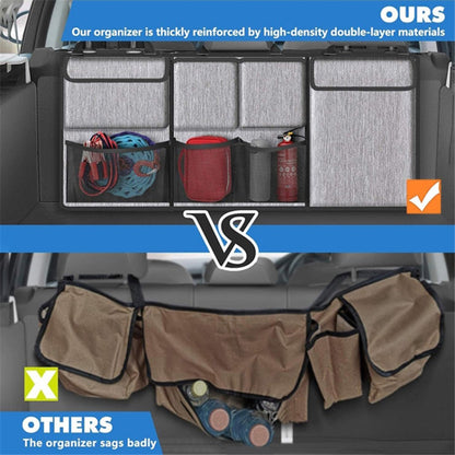 Car Hanging Rear Seat Trunk Storage Bag - Oxford Cloth Hanging Organizer