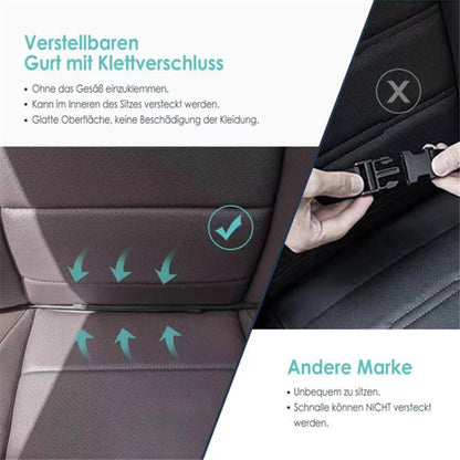 Car Back Seat Oxford Fabric Storage Bag and Seat Back Anti-Kick Mat