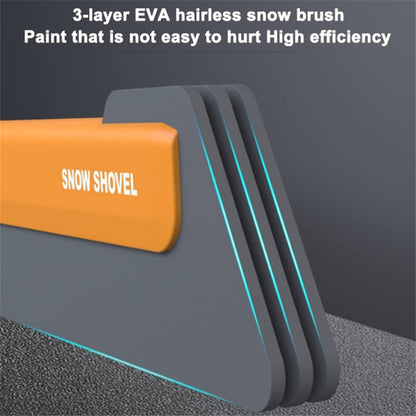 Telescopic Car Snow Shovel Defrost Deicing Brush Cleaning Tool (Standard Version)