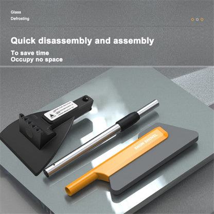 Telescopic Car Snow Shovel Defrost Deicing Brush Cleaning Tool (Standard Version)