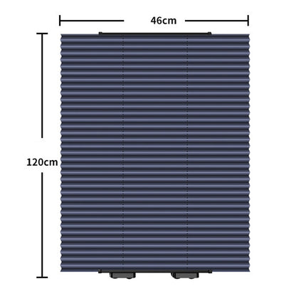 Car Sun Shade 46x120cm Car Roller Sunshade Car Window Shade with 4 Suction Cups
