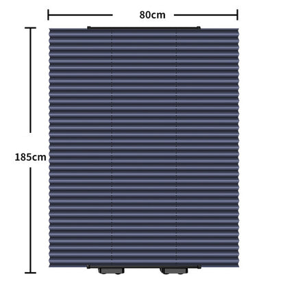 Car Sun Window Shade 80x185cm Car Privacy Shield with 6 Suction Cups