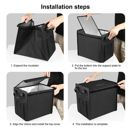 FUNADD FA0501 Foldable Car Trunk Storage Box Leak-proof Food Insulated Bag