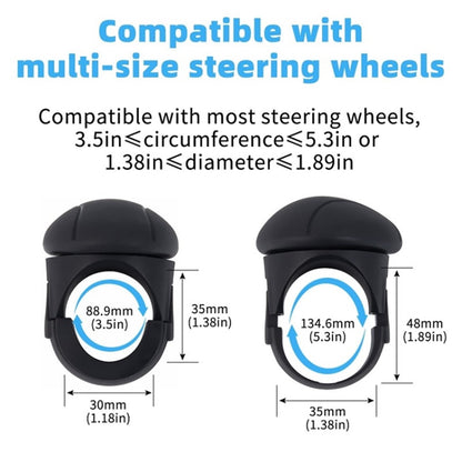 Car Steering Wheel Power Ball Silicone Auxiliary Driving Labor-Saving Tool