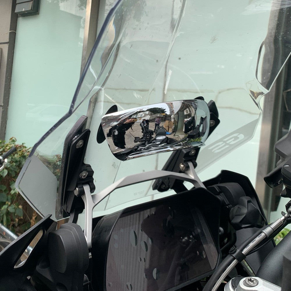 Motorcycle Rear View Mirror 180 Degree Blind Spot Mirror Wide Angle Rearview Mirror for Bike Scooter