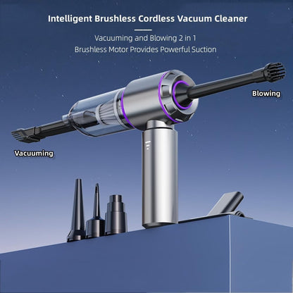 ST-6653 Rechargeable Brushless Motor Car Vacuum Cleaner High Power Handheld Car Home Cleaning Tool