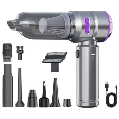 ST-6659 Brushless Motor Rechargeable Car Vacuum Cleaner Multifunction Handheld Car Home Cleaning Tool