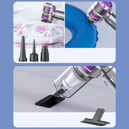 ST-6659 Brushless Motor Rechargeable Car Vacuum Cleaner Multifunction Handheld Car Home Cleaning Tool