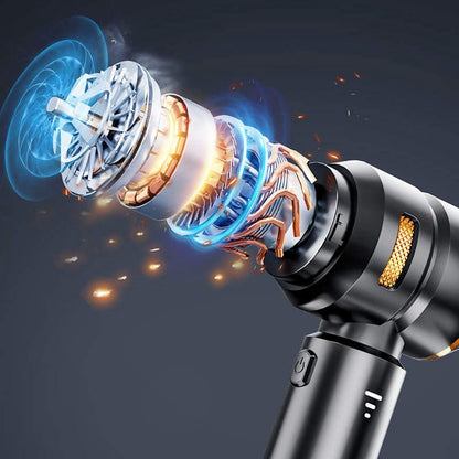 ST-6659 Brushless Motor Rechargeable Car Vacuum Cleaner Multifunction Handheld Car Home Cleaning Tool