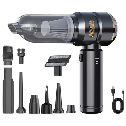 ST-6659 Brushless Motor Rechargeable Car Vacuum Cleaner Multifunction Handheld Car Home Cleaning Tool