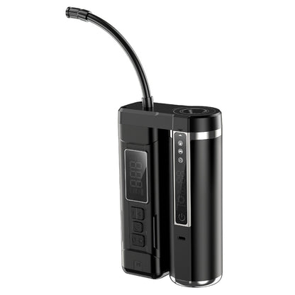 D28 Multifunctional 3 in 1 Car Vacuum Cleaner Inflator Camping Light Brushless Motor Digital Display High Suction Power