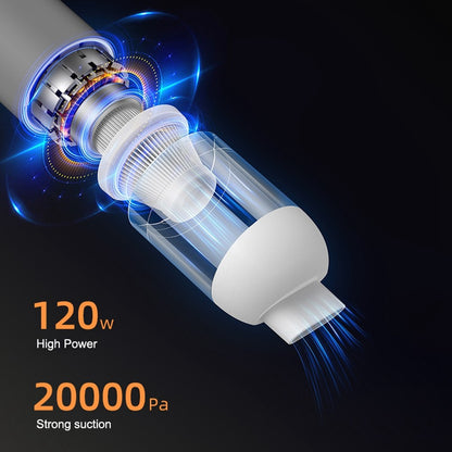 V01 Portable Handheld Car Vacuum Cleaner Wireless Auto Vacuum Cleaner for Desktop Keyboard Laptops