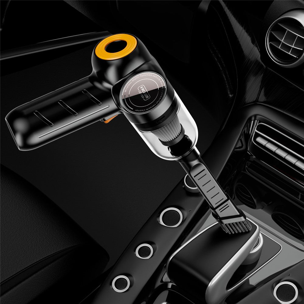 Q18 Cordless Vacuum Cleaner Blow Suction Dual Use APS+PC Car Home Handheld Vacuum Cleaner