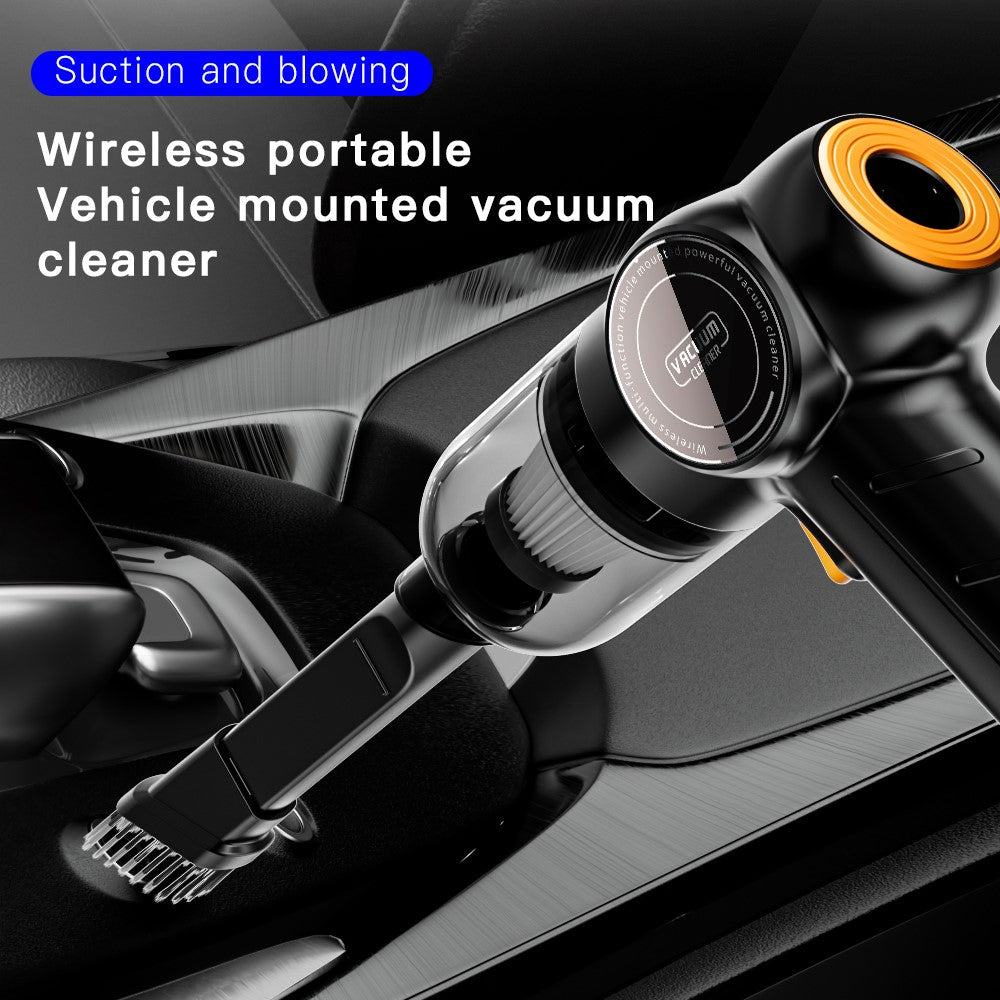 Q18 Cordless Vacuum Cleaner Blow Suction Dual Use APS+PC Car Home Handheld Vacuum Cleaner