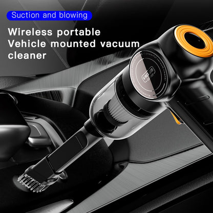 Q18 Cordless Vacuum Cleaner Blow Suction Dual Use APS+PC Car Home Handheld Vacuum Cleaner