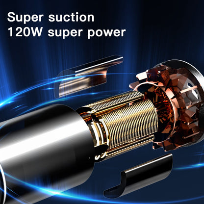 Q18 Cordless Vacuum Cleaner Blow Suction Dual Use APS+PC Car Home Handheld Vacuum Cleaner