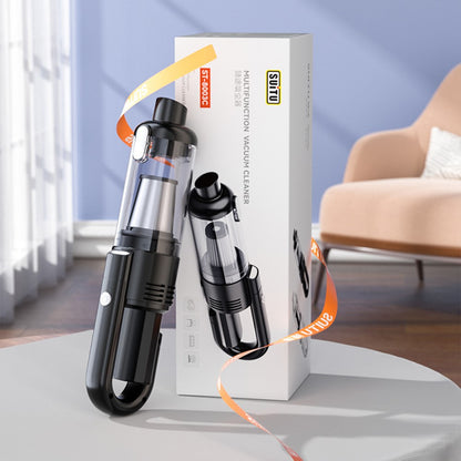 SUITU ST-8003C Portable Car Vacuum Cleaner Handheld Vacuum Cleaner Set for Home