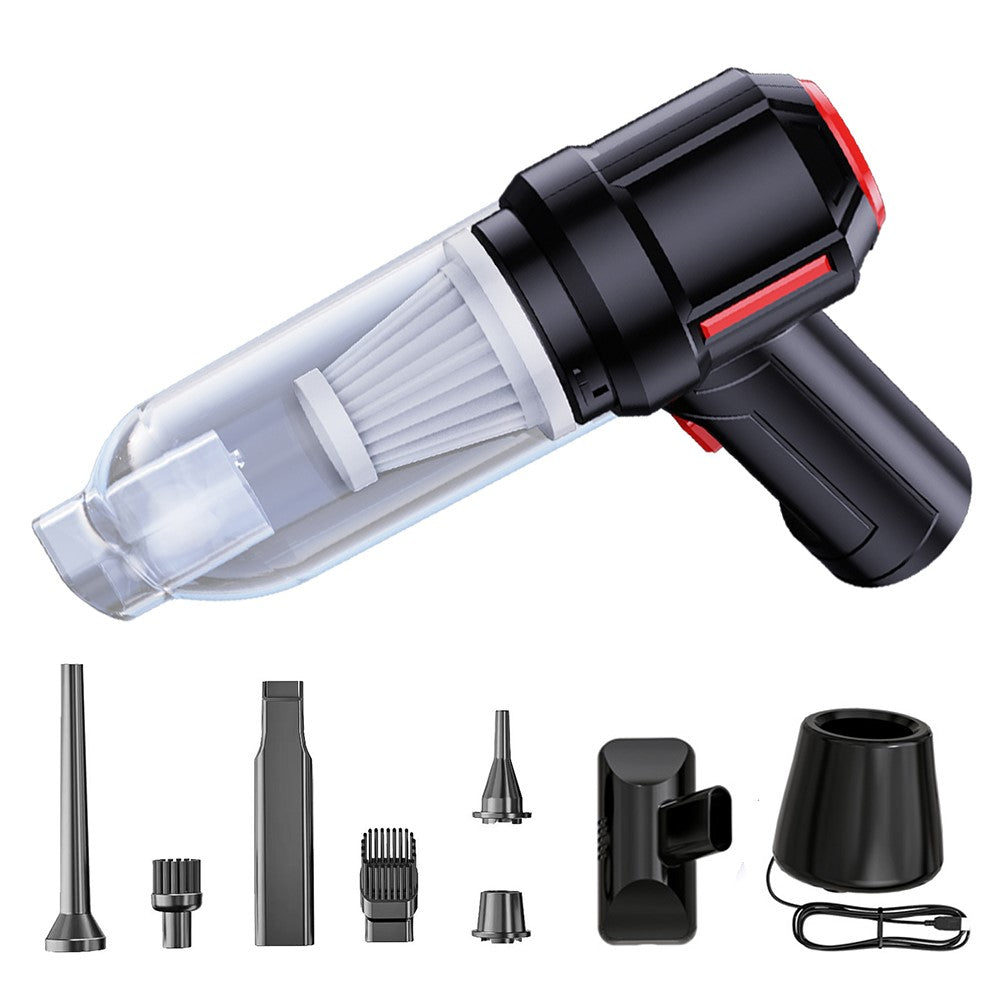 SUITU ST-6629 Cordless Handheld Vacuum Car Vacuum Cleaner Mini Rechargeable Dustbuster with Base